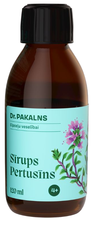 DR. PAKALNS Pertusin sīrups, 120 ml