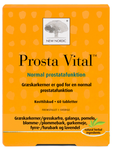 NEW NORDIC Prosta Vital tabletes, 60 gab.