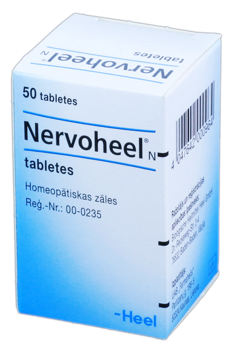 NERVOHEEL N tabletes, 50 gab.