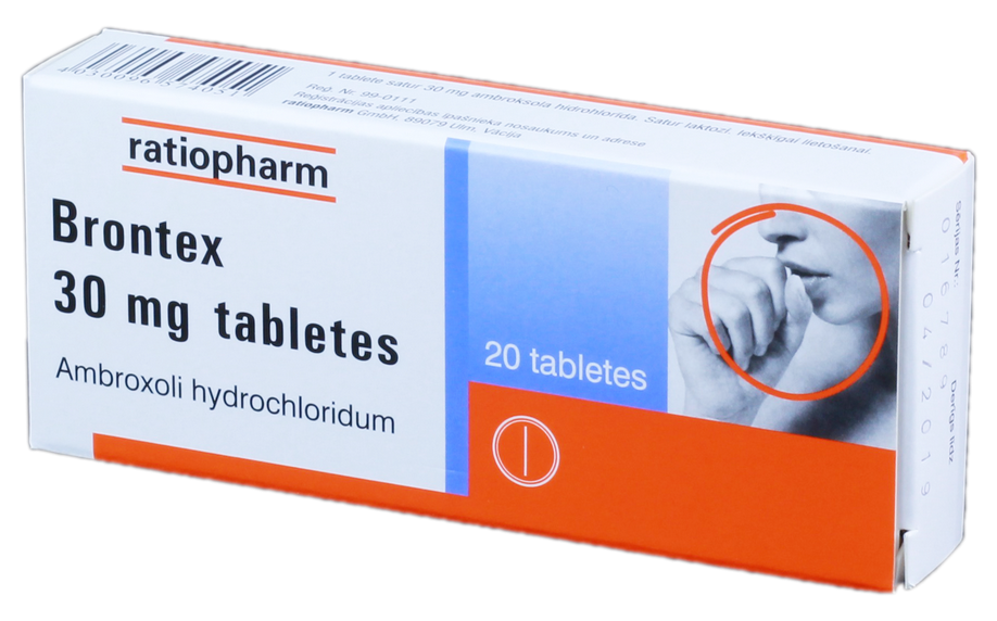 BRONTEX 30 mg tabletes, 20 gab.