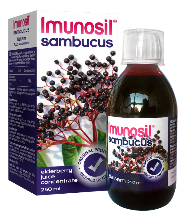 IMUNOSIL  Sambucus balzams, 250 ml