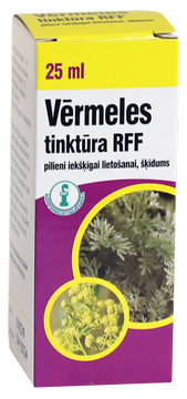 RFF VĒRMELES TINKTŪRA šķīdums, 25 ml