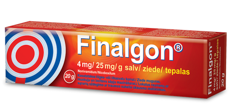 FINALGON 4 mg/25 mg/g ziede, 20 g