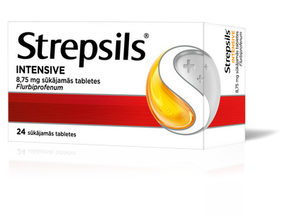STREPSILS Intensive tabletes, 24 gab.