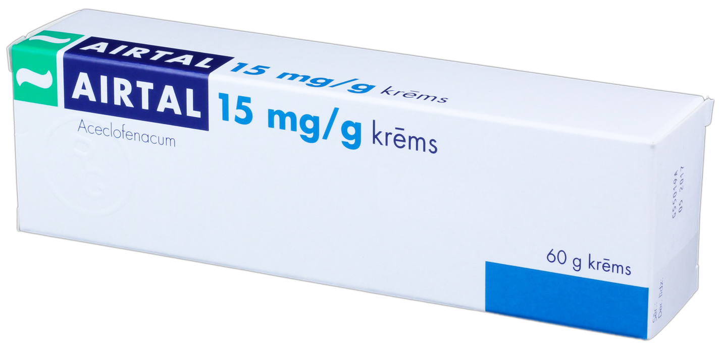 AIRTAL 15 mg/g krēms, 60 g