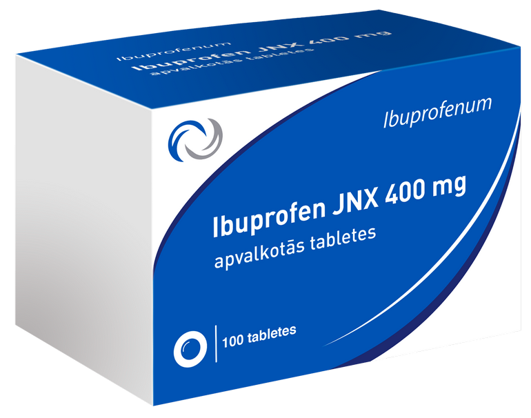 JONAX IBUPROFEN 400 mg tabletes, 100 gab.