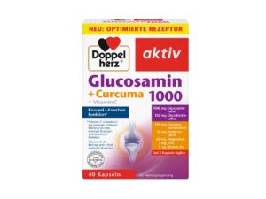 Doppelherz Aktiv Glucosamin 1000+curcuma+vit C Kaps N40