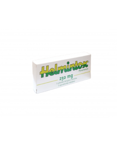HELMINTOX 250 mg apvalkotās tabletes, N3