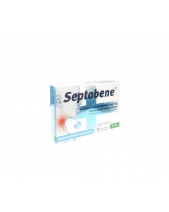 SEPTABENE ar eikaliptu 3 mg/1 mg sūkājamās tabletes, N16