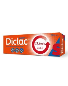 DICLAC 23,2 mg/g gels, 50g