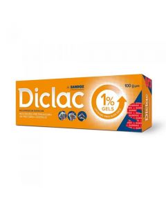 DICLAC 1% gels, 100g