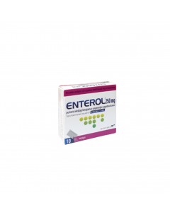 ENTEROL 250 mg, pulveris iekšķīgi lietojamas suspensijas pagatavošanai, N10
