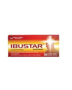 IBUSTAR 400 mg apvalkotās tabletes, N30