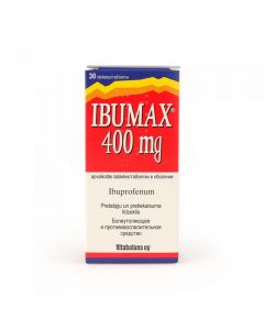 IBUMAX 400 mg apvalkotās tabletes, N50