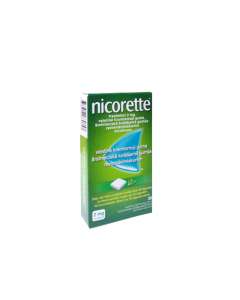 NICORETTE Freshmint 2 mg  ārstnieciskā košļājamā gumija, N30