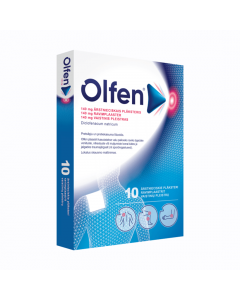 OLFEN 140 mg ārstnieciskais plāksteris, N10