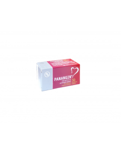 PANANGIN 158 mg/140 mg apvalkotās tabletes, N50