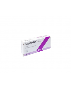SUPRASTIN 25 mg tabletes, N20