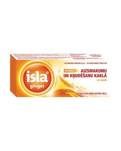 ISLA Ginger sūkājamās tabletes N30
