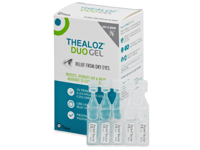 Acu pilieni Thealoz Duo Gel 30x 0,4g